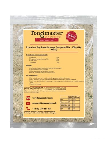 Premium hog roast sausage - roast,
