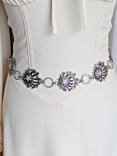 Shooting star diamante chain - shooting,