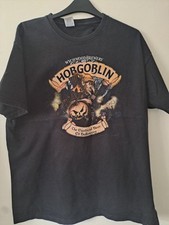 OFFICIAL WYCHWOOD BREWERY HOBGOBLIN HALLOWEEN BEER T-SHIRT, SIZE XL