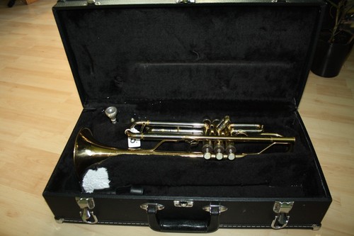 Vintage trumpet manufacturer - vintage, trumpet,