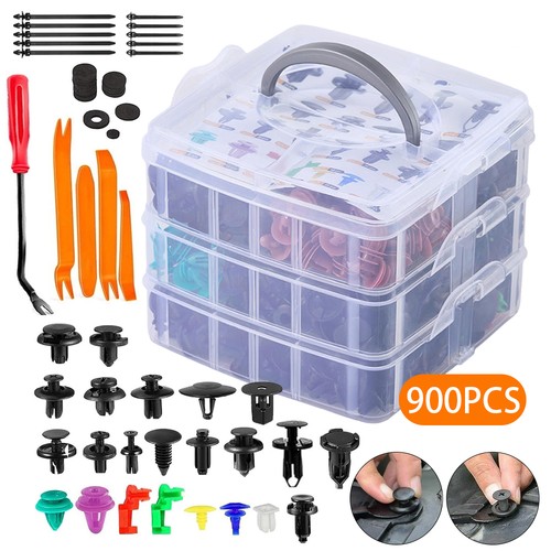 900pcs universal car fasteners - 900pcs,