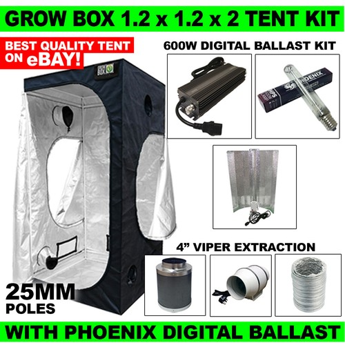 Grow box tent kit 25mm - grow,