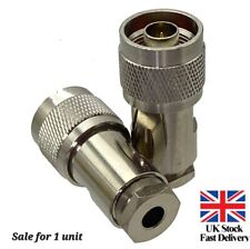 N Type RG58 Coax Plug Clamp Nut Type 🇬🇧 UK