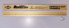 Rotatrim Aluminum Squaring Rule 12" Rotatrim Rotary Trimmer Alvin Guide
