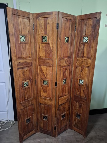 Wooden room divider - wooden,