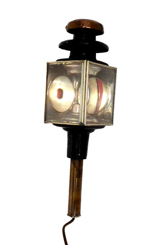 Antique carriage lamp - antique,
