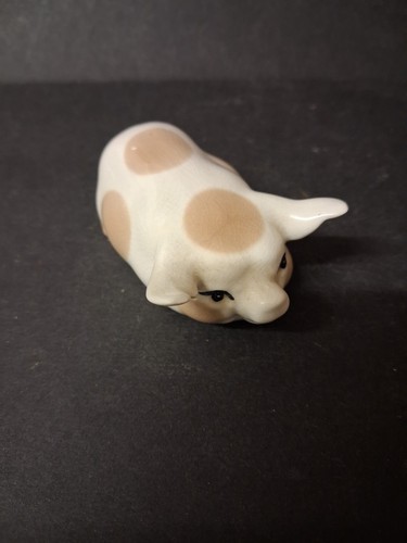 Szeiler pottery miniature pig - pottery,