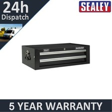 Sealey Superline PRO� Mid-Box Tool Chest 2 Drawer Black AP26029TB