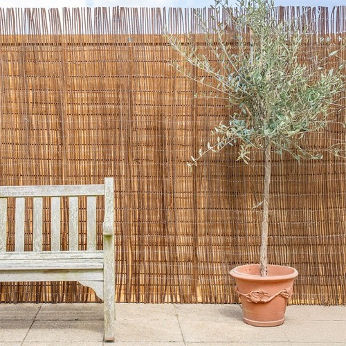 Natural willow screening roll - willow,