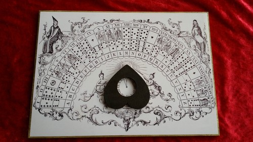 Wooden ouija board - wooden,