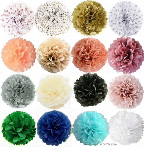 New 5pcs tissue paper pom - paper,