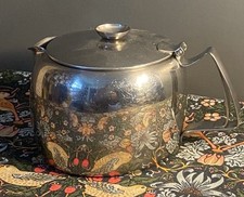 Old Hall Stainless Steel 1970s 1.5pt Teapot Vintage Homeware Kitchen Dining Tea