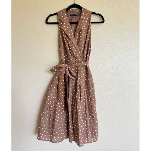 Jones wear brown polka - brown,
