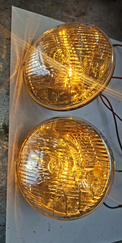 Lucas sealed beam headlamps - beam,