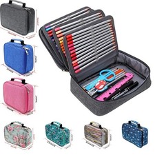 Large Capacity Color Sketch Pen Pencil Holder Case Makeup Organizer Storage Bag
