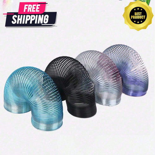 1pcs slinky spring fidget toy - spring,