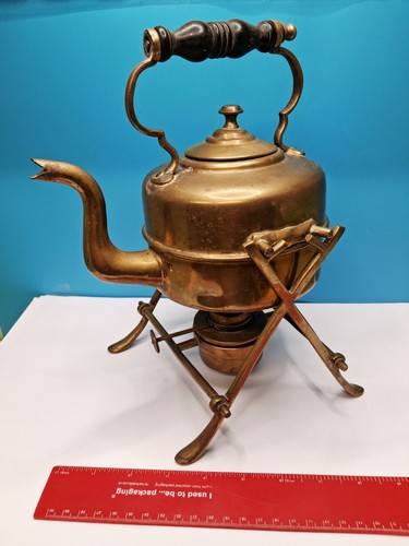 Antique brass spirit - antique, kettle