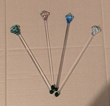 Lovely Set 4 Vintage Hand