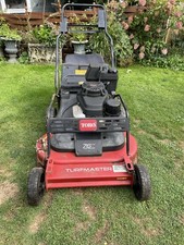 Toro Turfmaster 76cm Twin Blade Petrol Mower W/ Large Grass Box