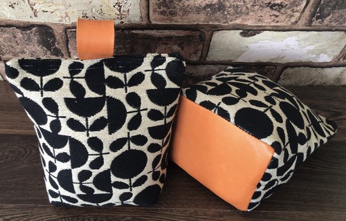 Orla kiely leather fabric - kiely/,