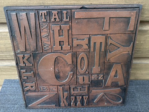 Antique vintage letterpress - antique,