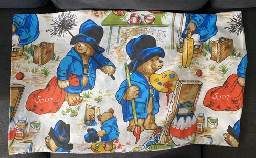 Paddington bear vintage pillow - paddington,
