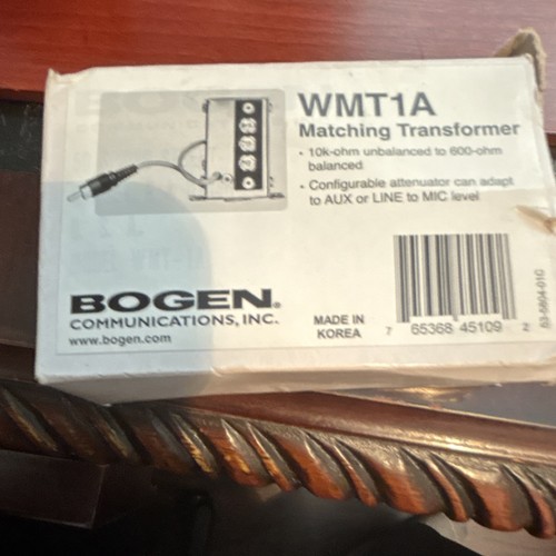 Bogen wmt1a line input - wmt1a,