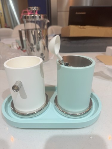 Alessi sugar creamer set - sugar,