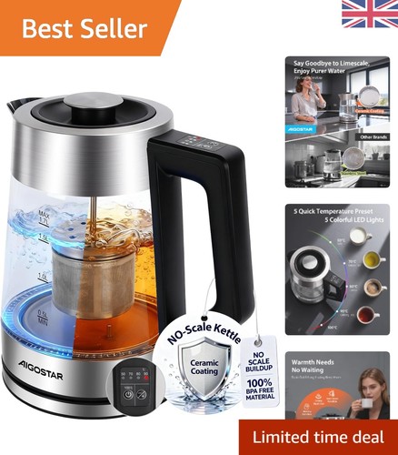Stylish electric kettle - 1.7l,
