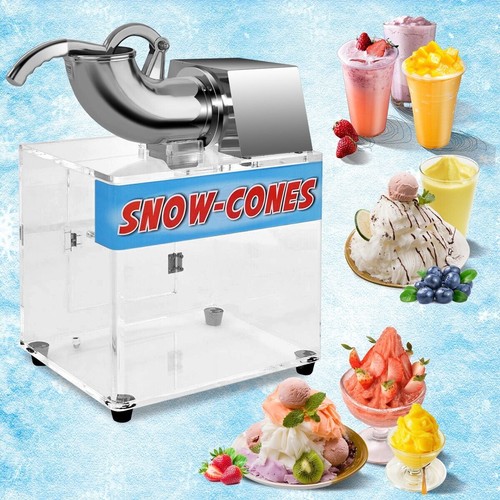 Electric snow cone maker - snow,