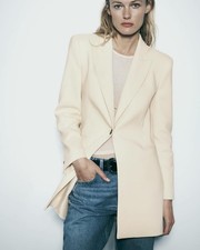 Long ZARA  BLAZER beige with