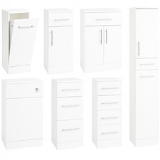 Gloss White Bathroom Cupboard
