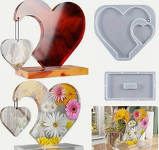 Dual Love Heart Photo Frame