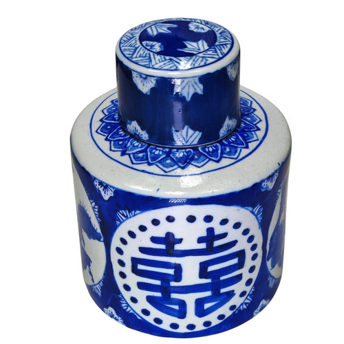 Oriental ginger jar cobalt - ginger,