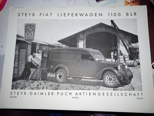 Original steyr fiat 1100blr - steyr,