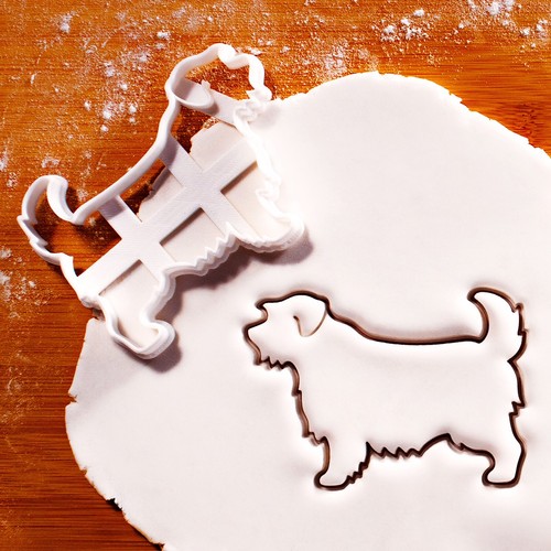 Norfolk terrier body cookie - body,