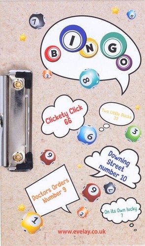 Bingo board colourful - bingo, design