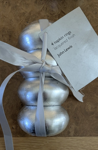 John lewis napkin rings - 4,
