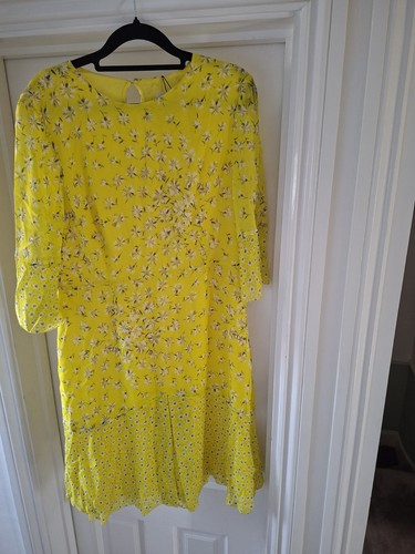 Bennett lemon floral silk - lk,