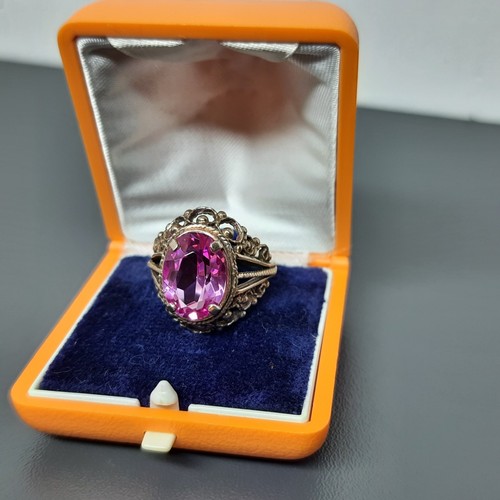 Vintage ussr 875 silver - 875, ring