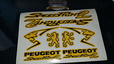 Peugeot Speedfight 2 Sticker/Decal Set  *YELLOW & BLACK* 50, 70, 100, speedy pug