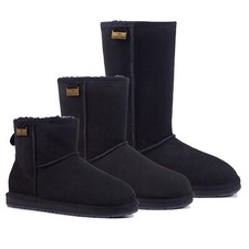 UGG Mini Short Tall Classic Boots Women's Men Australian Premium Sheepskin Wool
