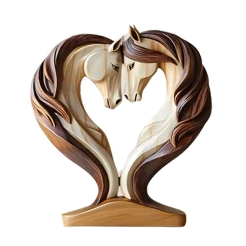 Horse head statue decors - statue,