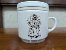 Vintage Seltmann Weiden Bavaria W. Germany Quartz Porzelian Pierrot clown Mug