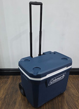 Coleman Xtreme 50QT Wheeled Cooler Cool Box 47Litre with Handle (Minor Defect)