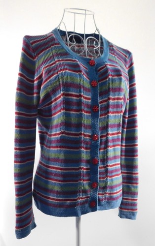Cath kidston striped - striped, cardigan
