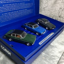 NEW Corgi Vanguards 1:43 Ford Capri Heritage Mk1/2/3 3 Car Collection VC01303