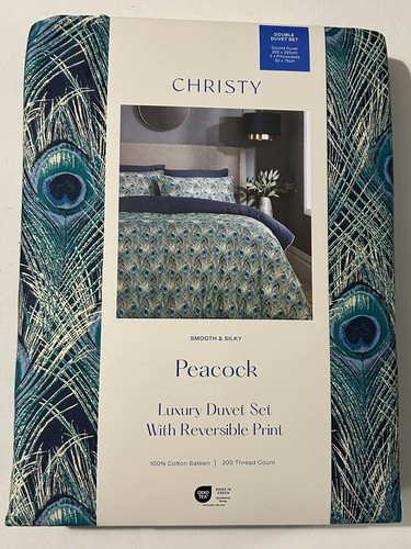 Christy peacock double - double, size