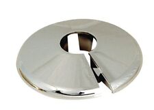 Radiator Pipe Collars White Or Chrome Plastic Covers 10mm, 15mm, 22mm