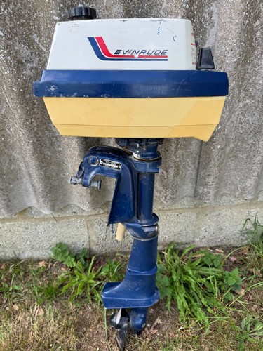 Antique evinrude 4hp outboard - antique,